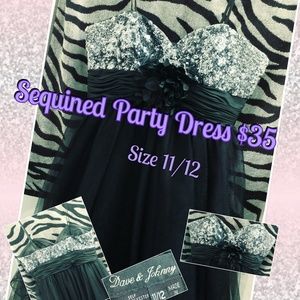Sequined PARTY DRESS❗❗
